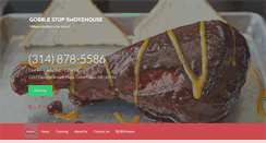 Desktop Screenshot of gobblestopsmokehouse.net