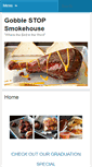 Mobile Screenshot of gobblestopsmokehouse.net