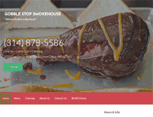 Tablet Screenshot of gobblestopsmokehouse.net